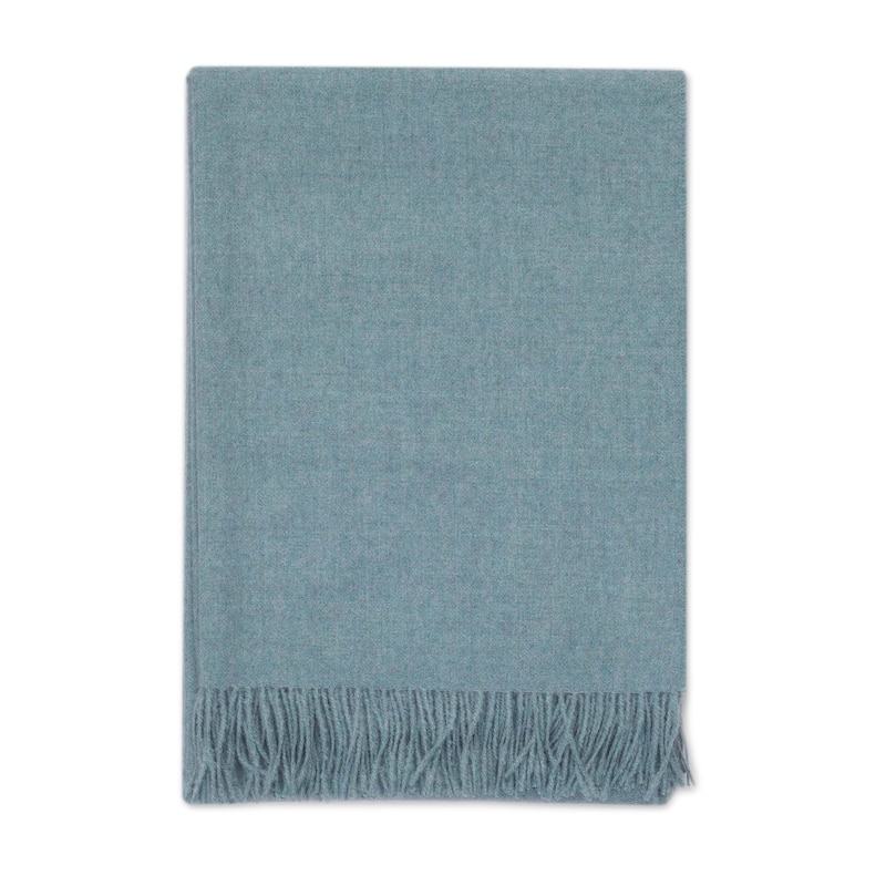 Novica Handmade Blissful Dream In Aqua Throw