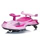 preview thumbnail 5 of 102, Electric 12V Kids Toy Car with 360 Spin, Front Lights & Multimedia Player for Ages 3+
