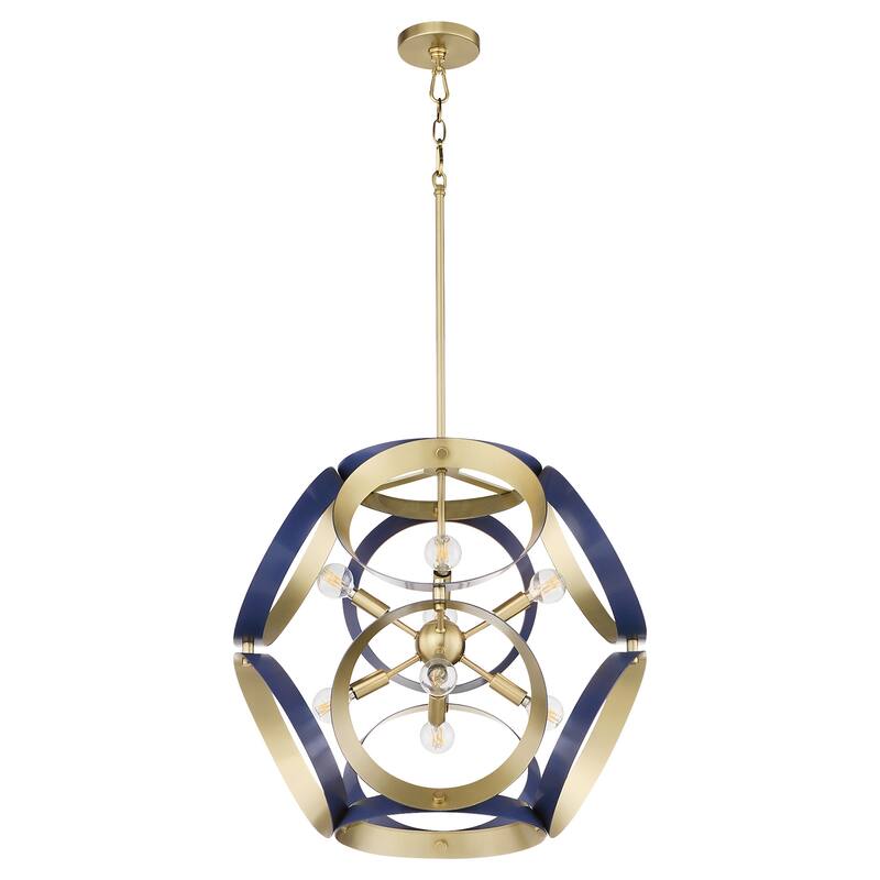 Quorum International 865-8 Domain 8 Light 22" Wide Pendant