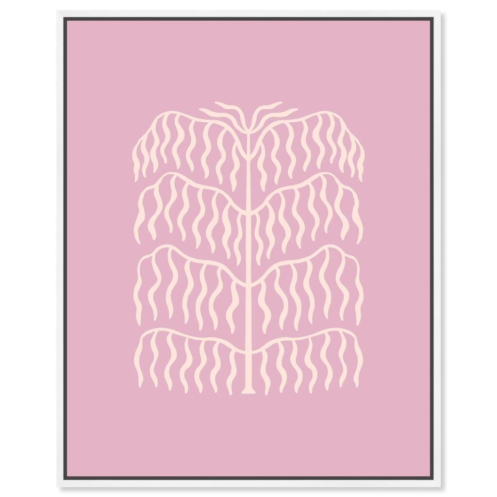 Lavender Mauve Canvas by Art Remedy