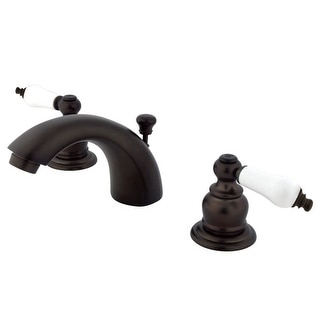 Kingston Brass Victorian Mini-Widespread Bathroom Faucet with Pop-Up