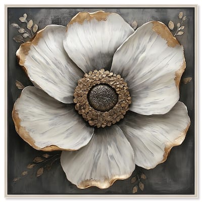 Sculpted Sepals I Canvas by Art Remedy