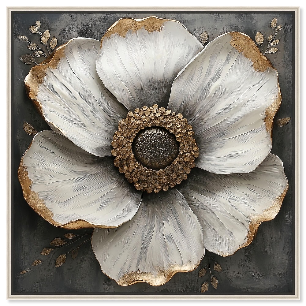 Sculpted Sepals I Canvas by Art Remedy