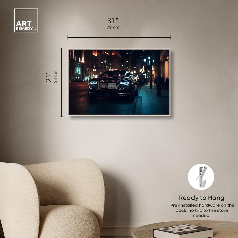 Phantom's Gleam Canvas by Art Remedy