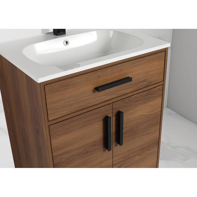 Blossom 24-Inch Freestanding Bathroom Vanity with SMC Sink