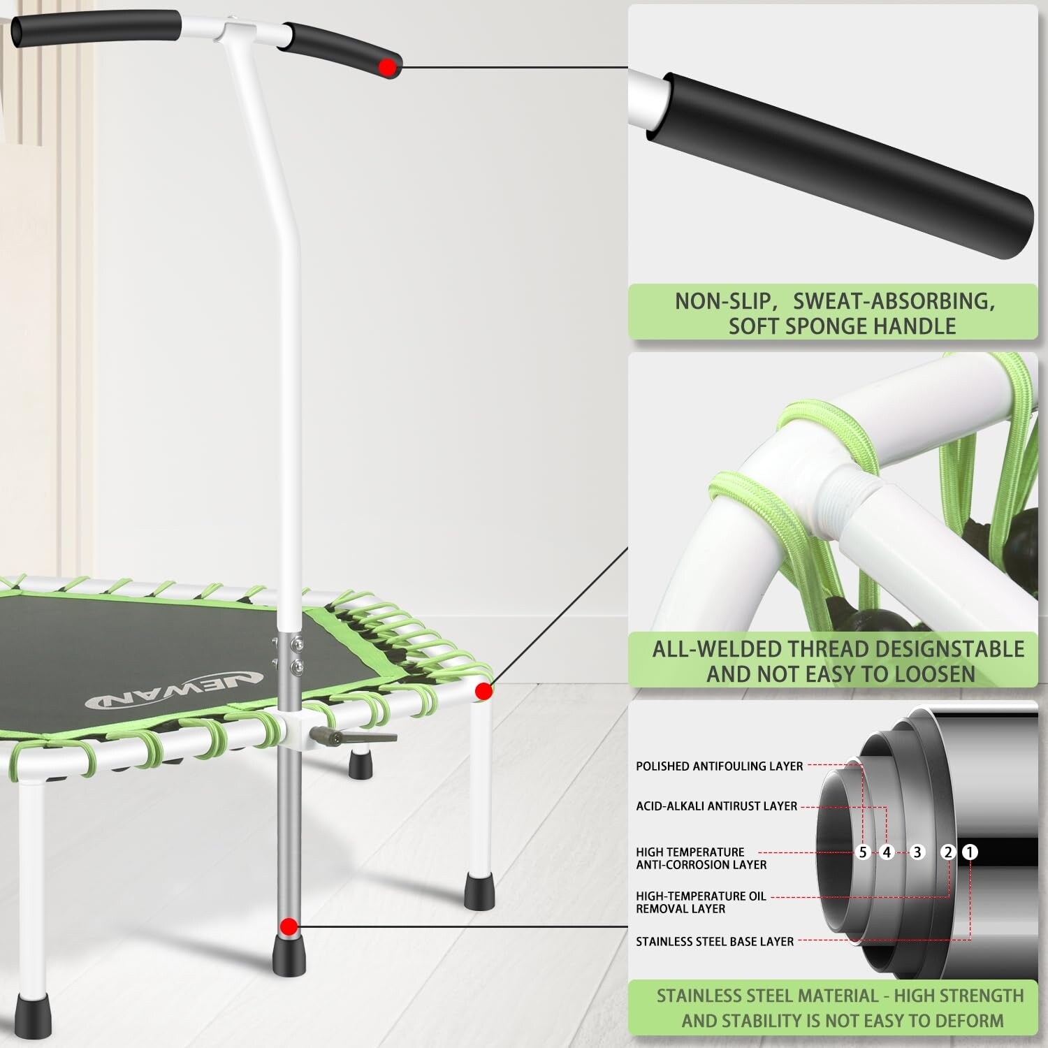 And Bounds Rebounder LEAPS REBOUNDS 48