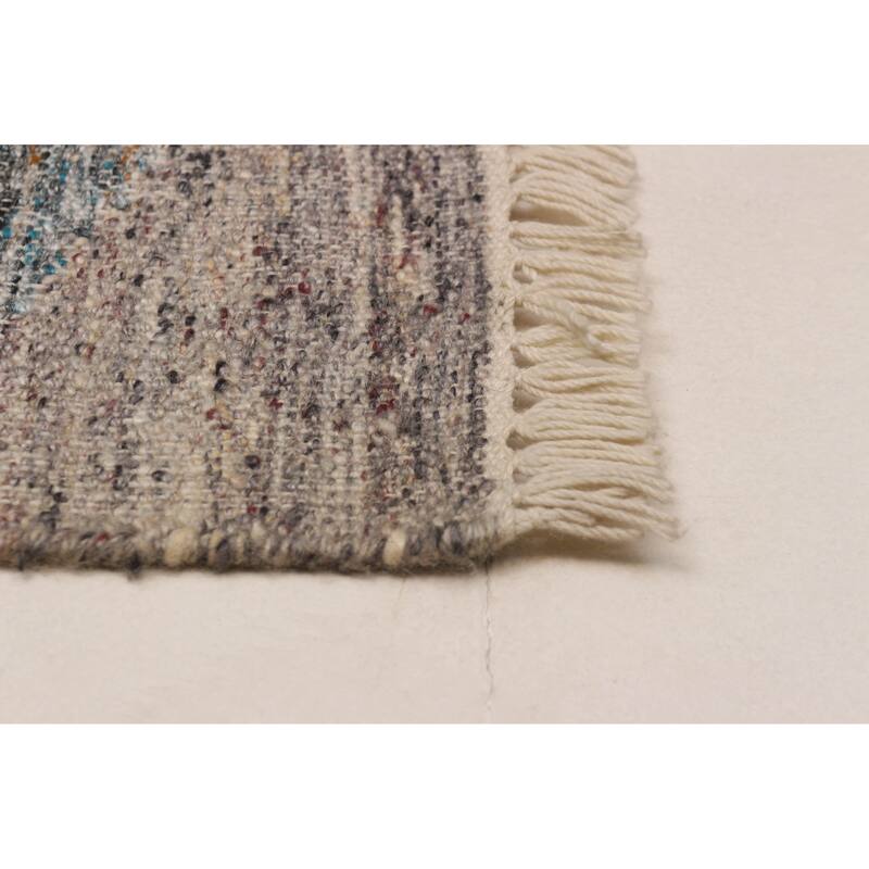 Ankara FW Grey Kilim 5'4" x 7'6" - 5'4 x 7'6