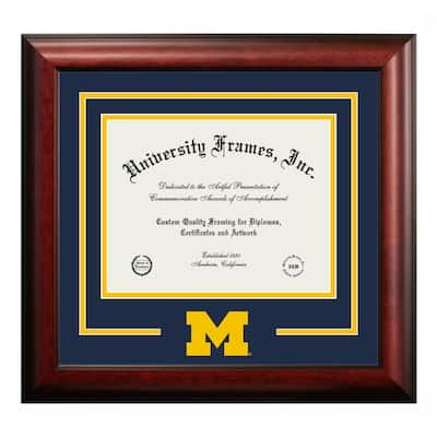 University of Michigan Wolverines 11w x 8.5h Spirit Diploma Frame
