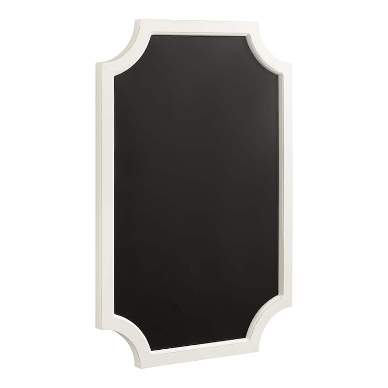 Kate and Laurel Hogan Framed Scallop Chalkboard