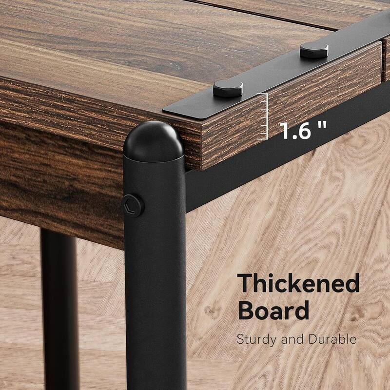 Industrial End Side Table