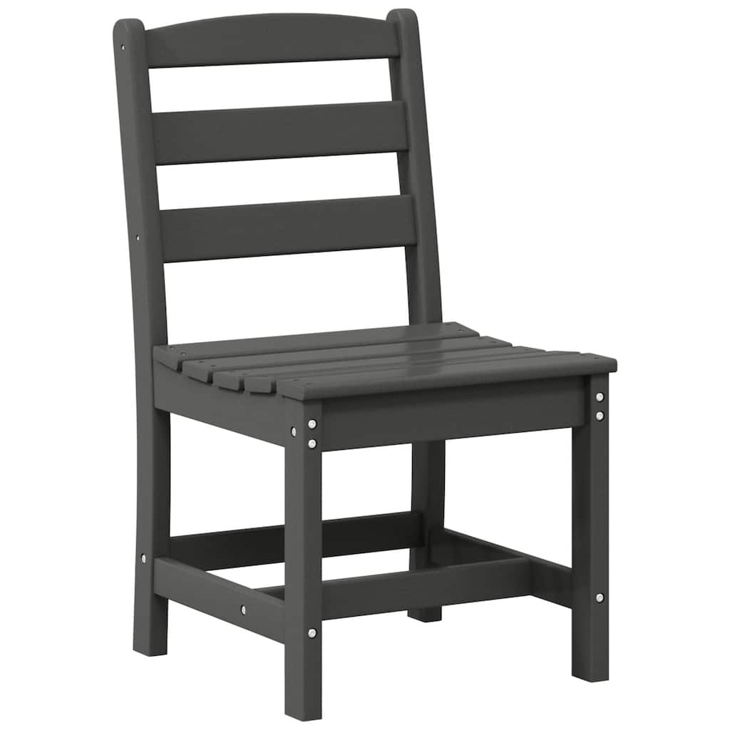 Shoreside Outdoor Patio Armless Dining Side Chair