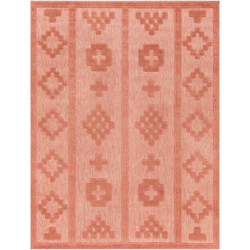 Livabliss San Diego Indoor/ Outdoor Geometric Area Rug