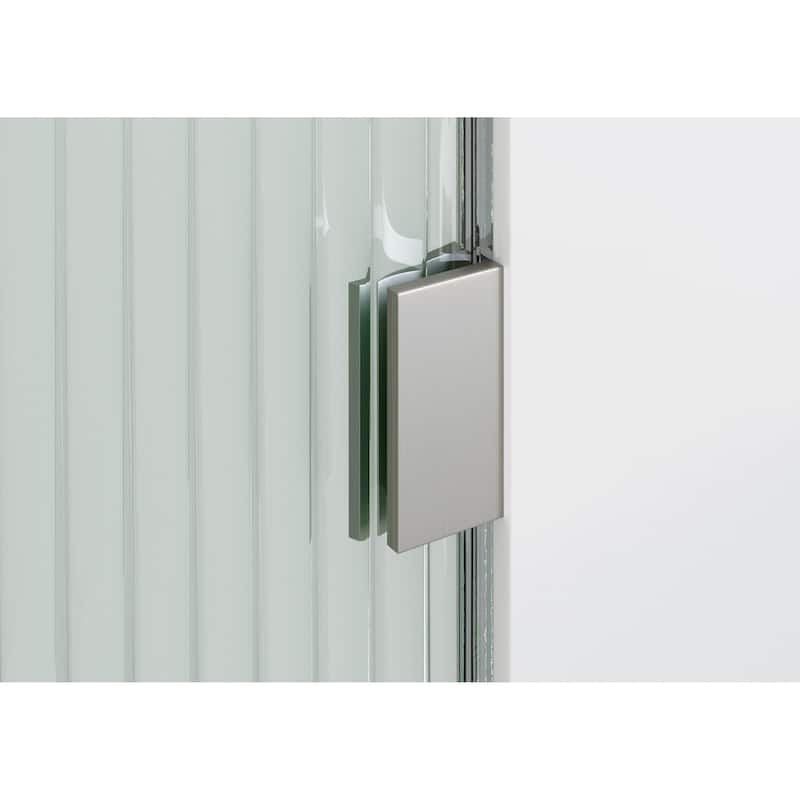 Glass Warehouse GW-FL-34 Gaia 78" High x 34" Wide Shower Screen