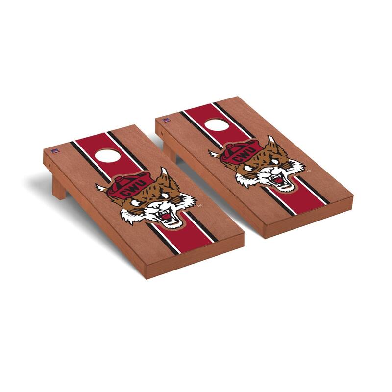 College Vault Central Washington Wildcats Rosewood Cornhole Board Set