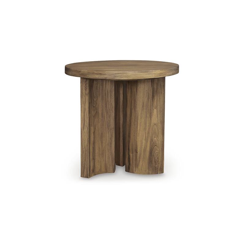 Signature Design by Ashley Austanny Brown End Table - 24"W x 24"D x 24"H