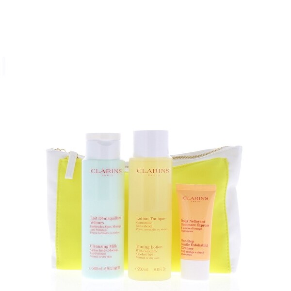clarins cleansing milk and toner
