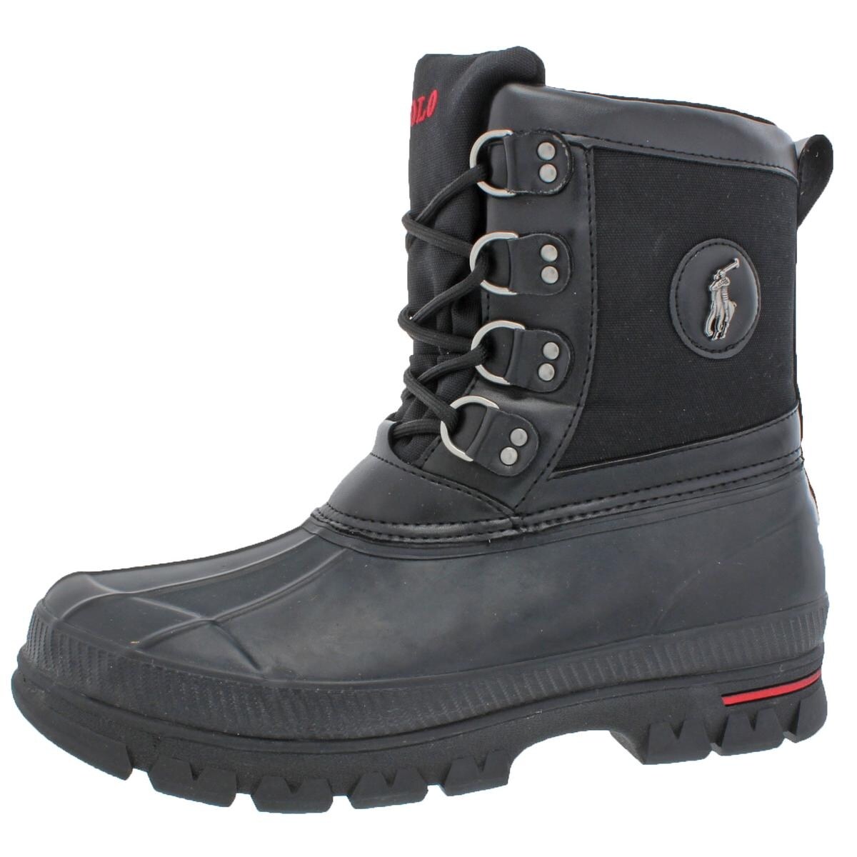 Shop Polo Ralph Lauren Mens Lowen Pac Boots Rubber Winter