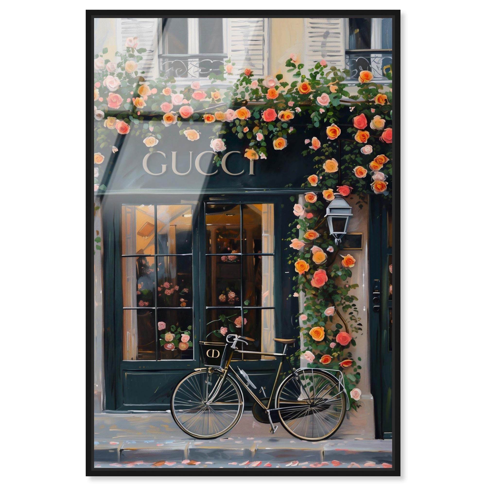 Store in the Fall Time Designer Framed Acrylic Wall Art by Art Remedy