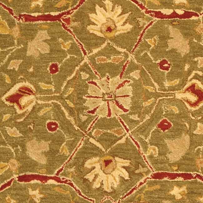 SAFAVIEH Handmade Anatolia Docia Traditional Oriental Hand-spun Wool Rug