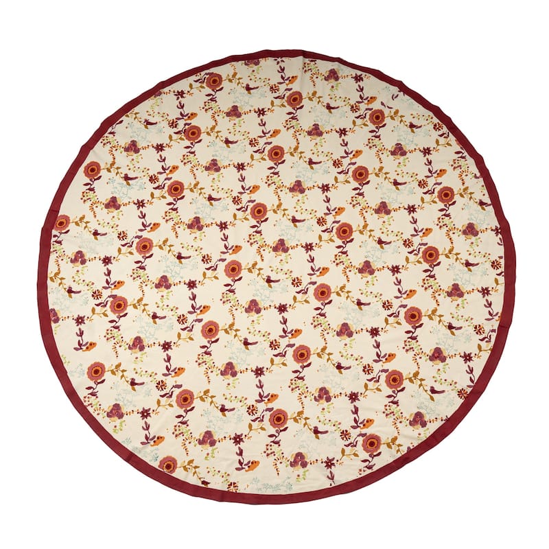Couleur Nature Treetop Tablecloth - Multicolor - Multicolor - 90" Round