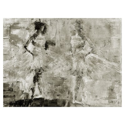 Silver Pair by Cliff Warner Canvas Art Print