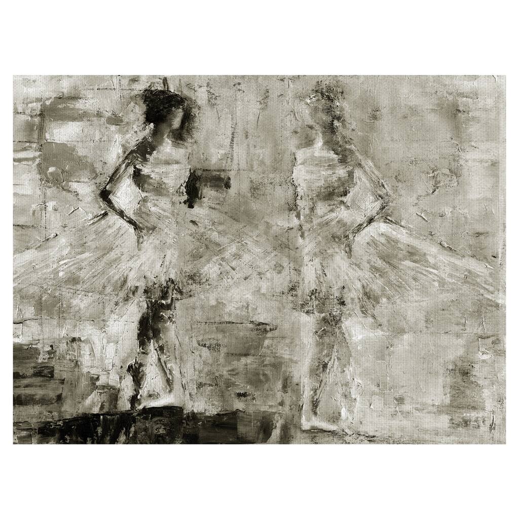 Silver Pair by Cliff Warner Canvas Art Print