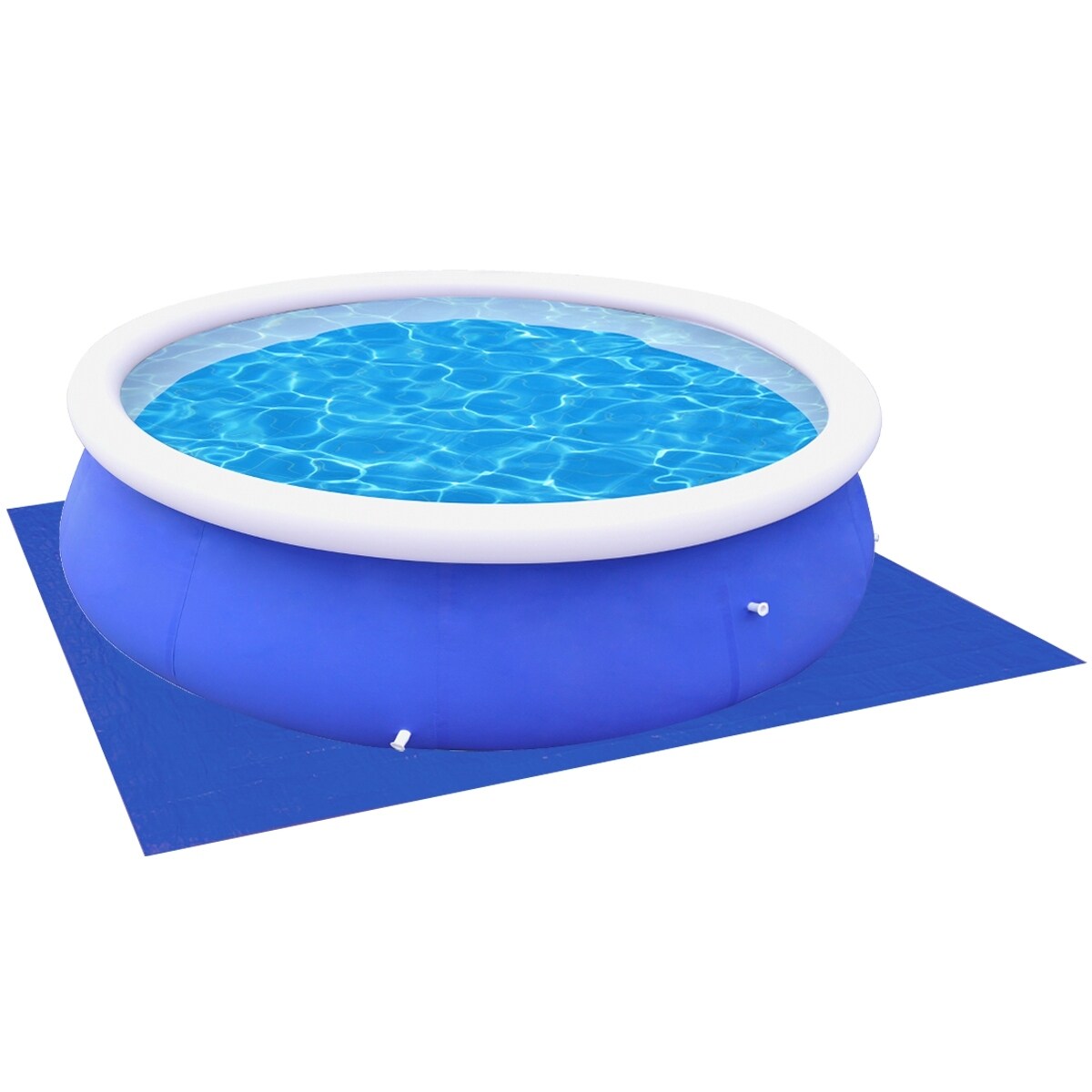 Shop Vidaxl Pool Ground Cloth Sheet For Round Pools 14 8 15
