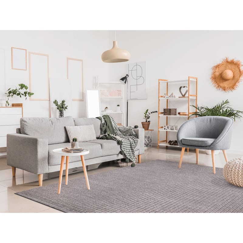 Liora Manne Malibu Simple Border Indoor/Outdoor Rug