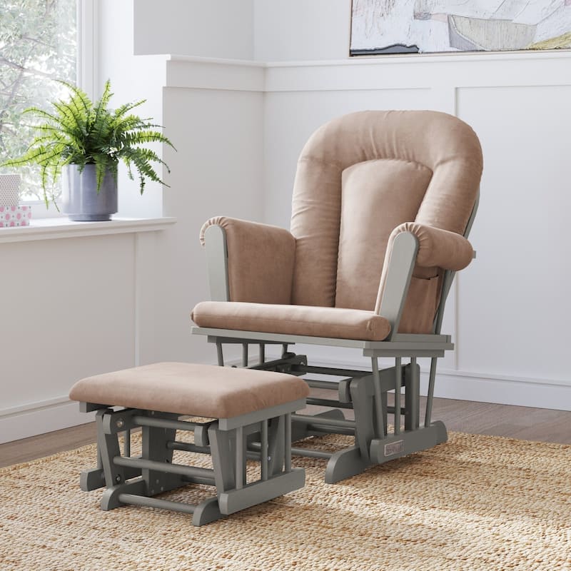 Child Craft Tranquil Glider Rocker and Ottoman Set