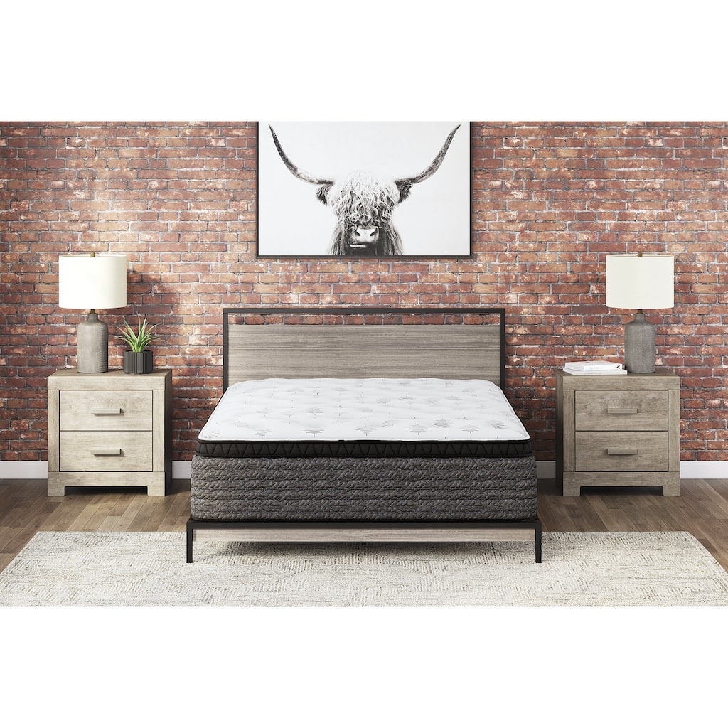 Signature Design by Ashley 16-inch Ultra Luxury Euro top with Memory Foam Plush Mattress