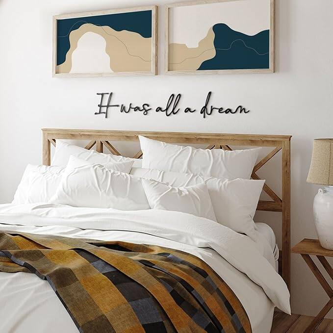 It Was All a Dream Metal Wall Decor