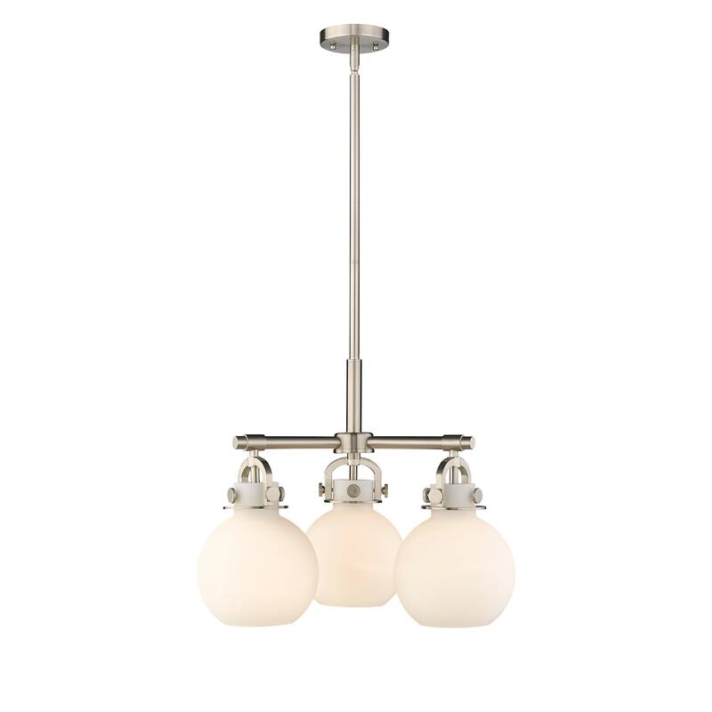 Innovations Lighting 410-3CR-16-20 Newton Sphere Pendant Newton Sphere