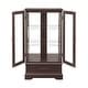 preview thumbnail 20 of 33, Lighted Curio Cabinet with Tempered Glass Doors and Adjustable Shelf
