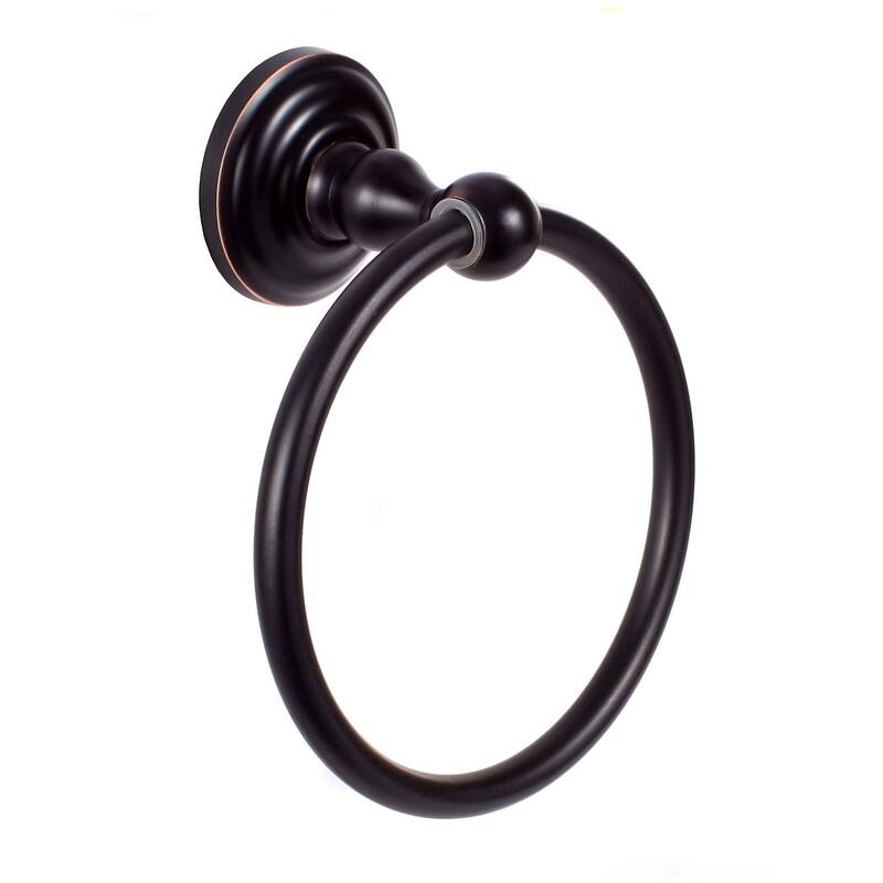 Sure-Loc BL-TR1 Boulder 6" Wall Mounted Towel Ring - Vintage Bronze