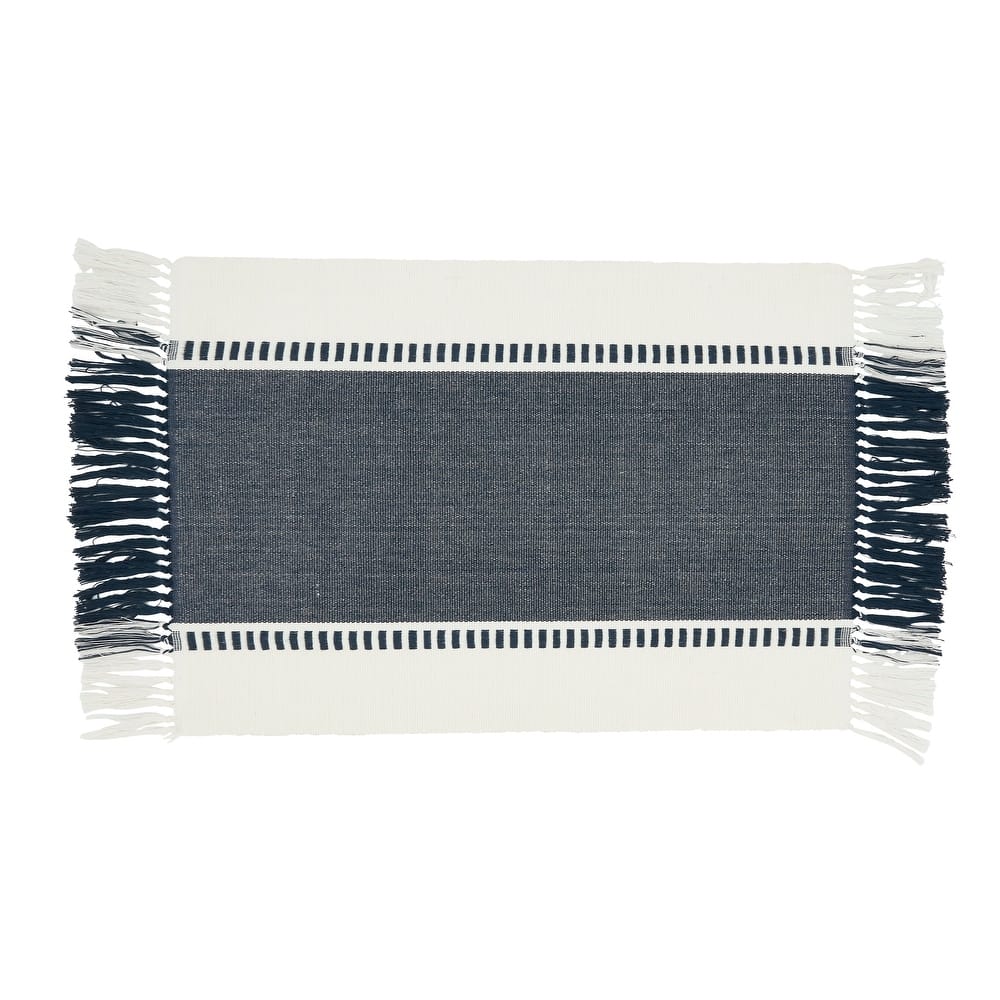Tassel Trimmed Stripe Placemat (Set of 4)