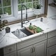 preview thumbnail 9 of 9, Karran Elite WS-35-PK1 Undermount 30" Single Bowl Stainless Steel Workstation Kitchen Sink
