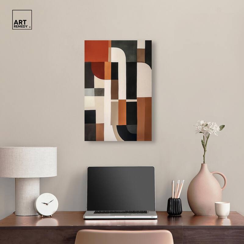 Jahns' Abstraction II Canvas by Art Remedy, Gallery Wrapped