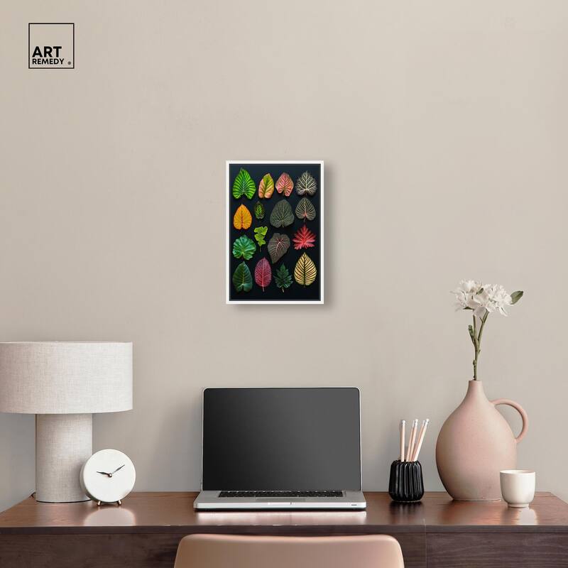 Leaf Lexicon Canvas by Art Remedy