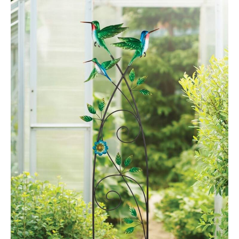 Trellis Stake - Hummingbird