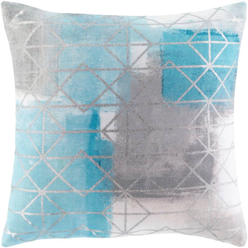 Artistic Weavers Palatka Watercolor Geometric Throw Pillow