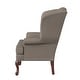 preview thumbnail 11 of 18, Elyse Wingback Accent Chair by Greyson Living