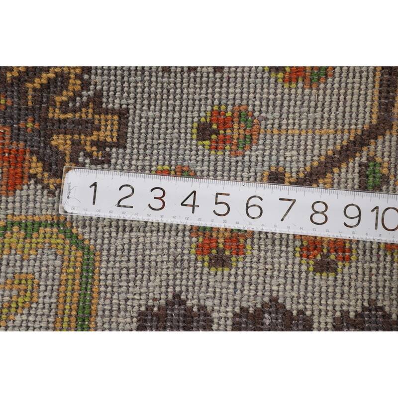 Geometric Ziegler Oriental Accent Rug Handmade Wool Carpet - 3'0" X 5'0"