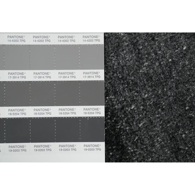 Hand Knotted Oriental 100% Wool Carpet Tribal Animal Pictorial Greys & Charcoal Gabbeh Area Rug - 8' 0'' X 8' 3''