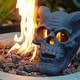 preview thumbnail 2 of 12, Refractory Materials Fireproof Imitated Human Fire Pit Skulls Gas Log