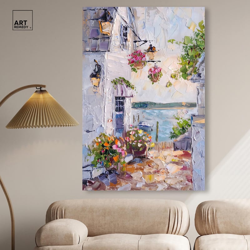Harbor Hideaway I Canvas by Art Remedy, Gallery Wrapped