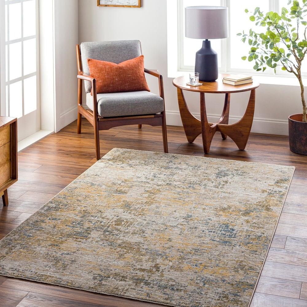 Milae Modern Abstract Area Rug.