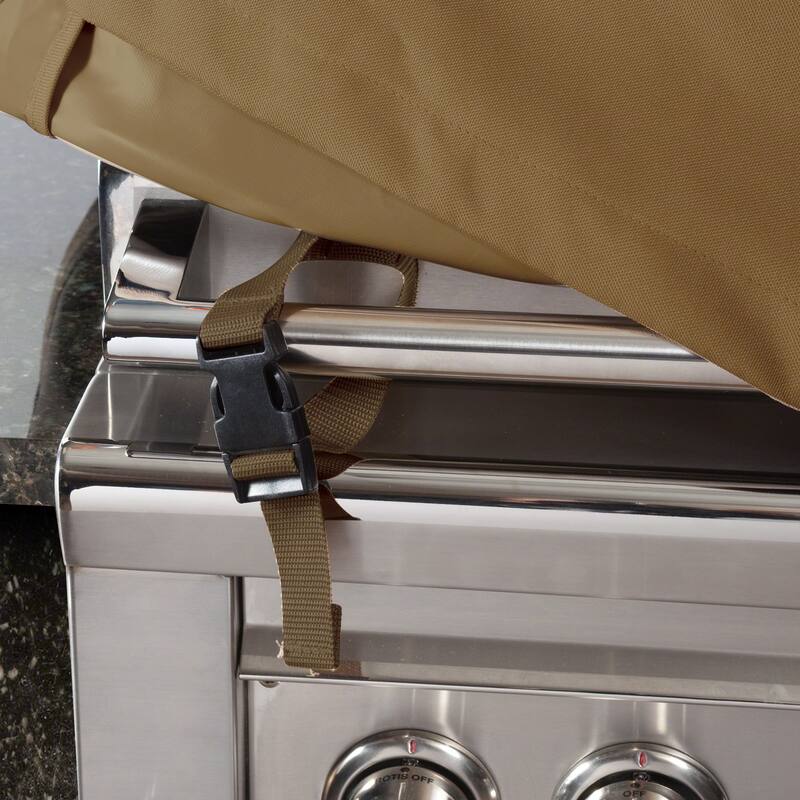 Classic Accessories Veranda Water-Resistant 45 Inch Island BBQ Grill Top Cover