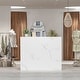 preview thumbnail 13 of 30, Modern L-Shaped Reception Desk Reception Table Secretary Table Working