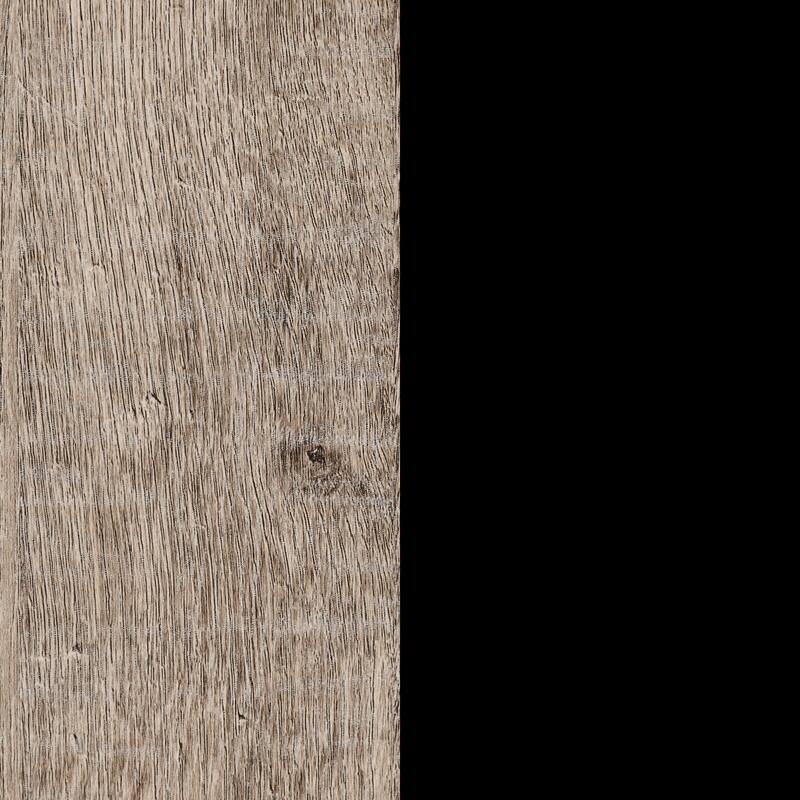 South Shore Munich Bookcase Headboard - Weathered Oak