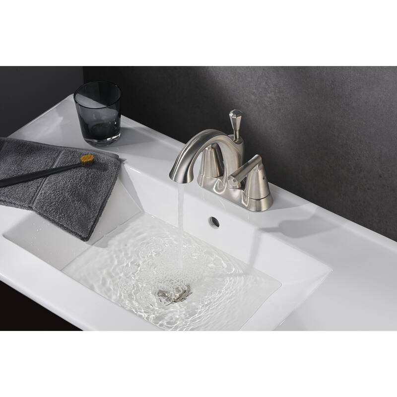 Ultra Faucets Z Collection Two-Handle 4" Centerset Lavatory Faucet